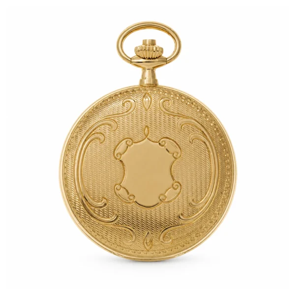 Gents 41mm Gold Plated Swiss Quartz Pocket Watch - image 1 Gents 41mm Gold Plated Swiss Quartz Pocket Watch
