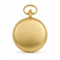 Gents 48mm Brushed Gold Plated Swiss Quartz Pocket Watch