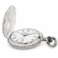 Gents 48mm Gold Plated Opera Enamel Swiss Quartz Pocket Watch