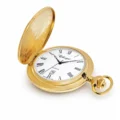 Gents 48mm Gold Plated Swiss Quartz Pocket Watch