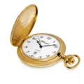 Gents 48mm Gold Plated Swiss Quartz Pocket Watch