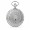 Gents 48mm Rhodium Plated Swiss Quartz Pocket Watch