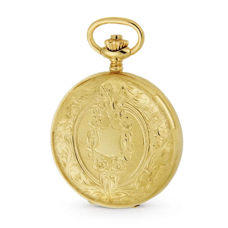 Gents 49mm 18ct. Solid Gold Swiss Made Pocket Watch