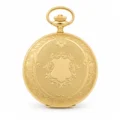 Gents 49mm Gold Plated Swiss Quartz Pocket Watch