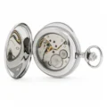 Gents 49mm Stainless Steel Mechanical Swiss Movement Pocket Watch
