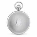 Gents 49mm Stainless Steel Skeleton Mechanical Pocket Watch
