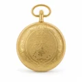 Unisex 41mm Gold Plated Swiss Quartz Pocket Watch