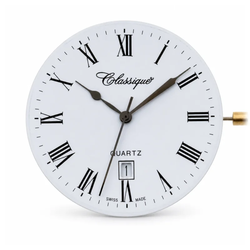 Pocket Watch Swiss Quartz Roman Dial