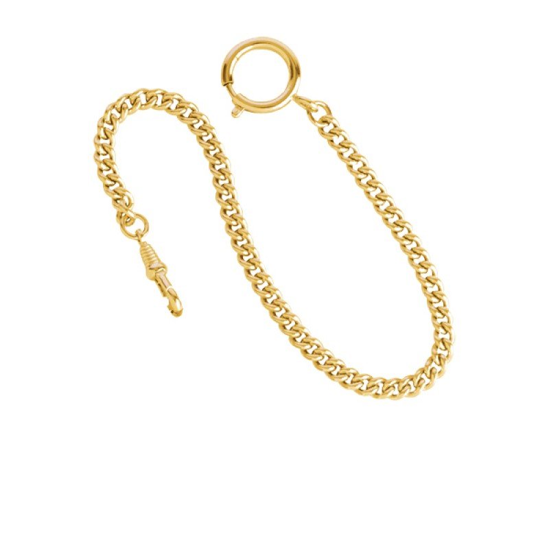 Antique Gold Watch Chain, 9ct paper clip chain - Aurum-hkpdtq2012.edu.vn