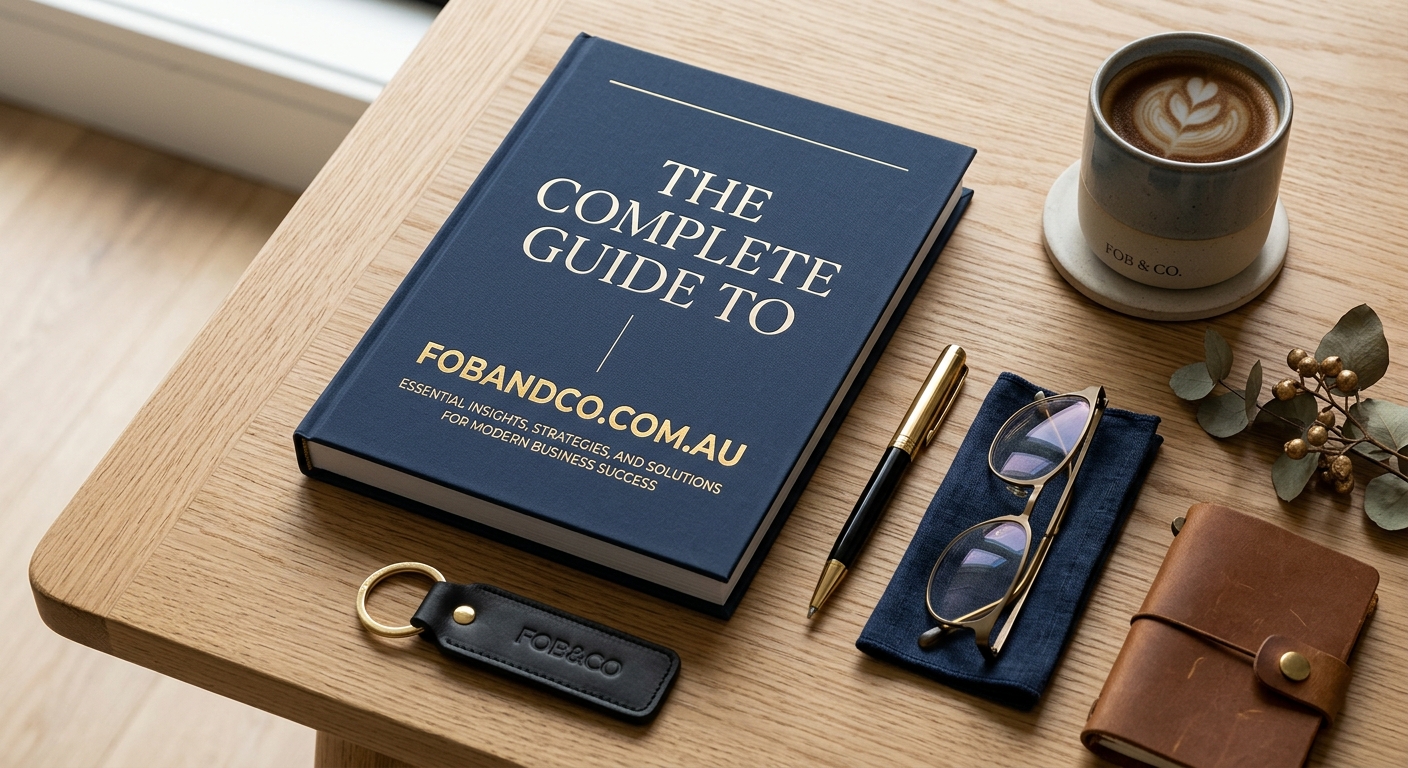 Detail close-up or styled flat-lay of The Complete Guide to with complementary accessories on a clean surface — for foba