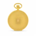 Gents 42mm 18ct Solid Gold Skeleton Mechanical "Wesley" Pocket Watch