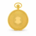 Gents 42mm 18ct Solid Gold Hand Engraved Skeleton Mechanical "Wesley" Pocket Watch