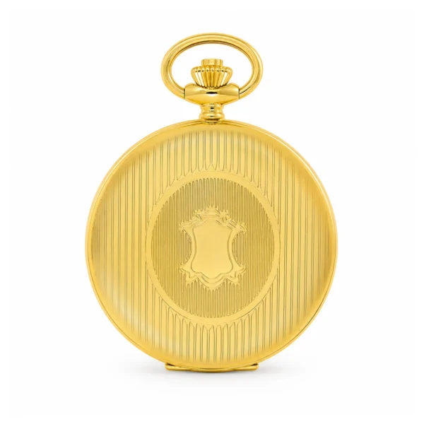 Gents 42mm Sterling Silver Hand Engraved Skeleton Mechanical "Titan" Pocket Watch - image 1 Gents 42mm Sterling Silver Hand Engraved Skeleton Mechanical "Titan" Pocket Watch