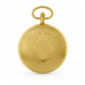 Gents 40mm Rhodium Plated "Silas" Swiss Quartz Pocket Watch