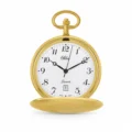 Gents 40mm Rhodium Plated "Silas" Swiss Quartz Pocket Watch