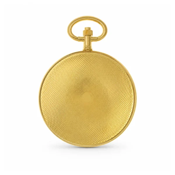Gents 40mm Rhodium Plated "Silas" Swiss Quartz Pocket Watch - image 3 Gents 40mm Rhodium Plated "Silas" Swiss Quartz Pocket Watch
