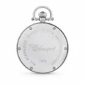 Gents Open Face Stainless Steel "Denver" Swiss Quartz Pocket Watch
