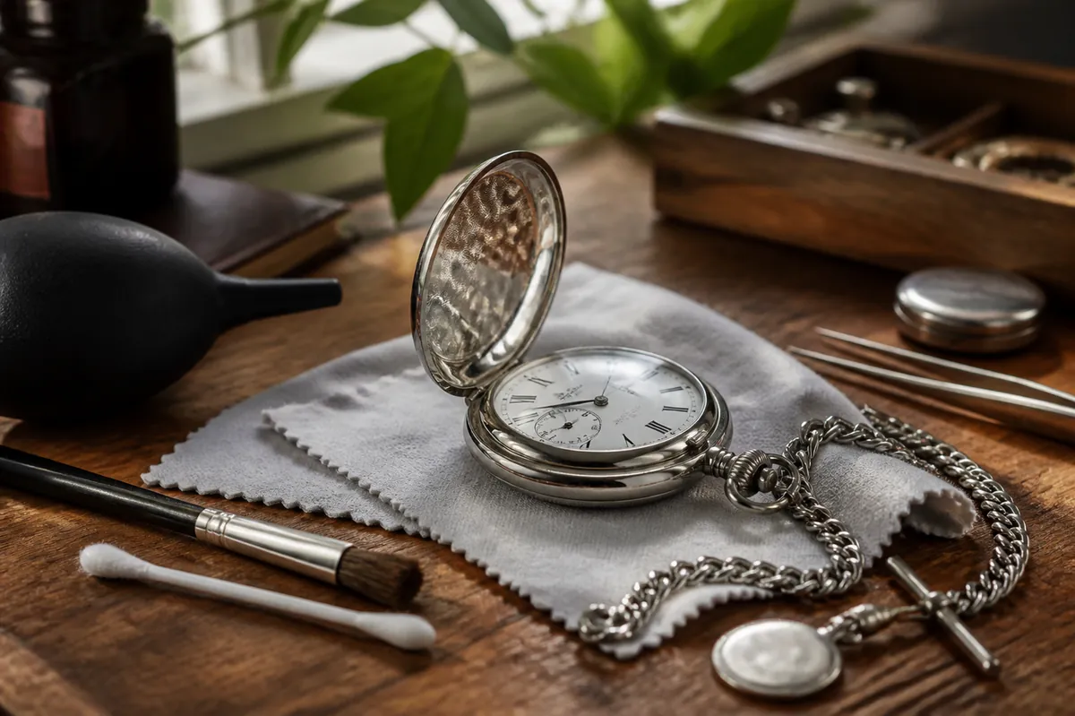 How to Clean and Polish a Pocket Watch Without Damaging It